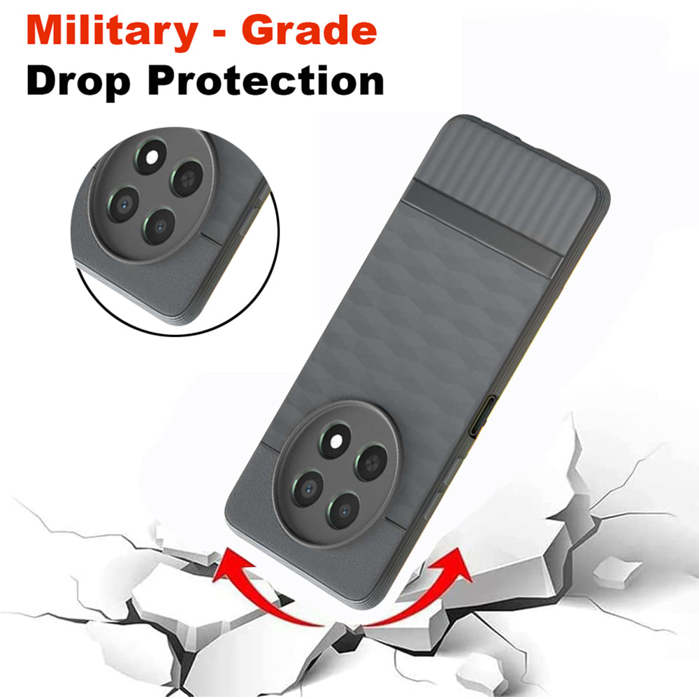 Shockproof Flexible Soft Silicone Back Cover for Realme 12 5G / 13 5G / 12x 5G / C65 5G / Narzo 70x 5G / N65 5G