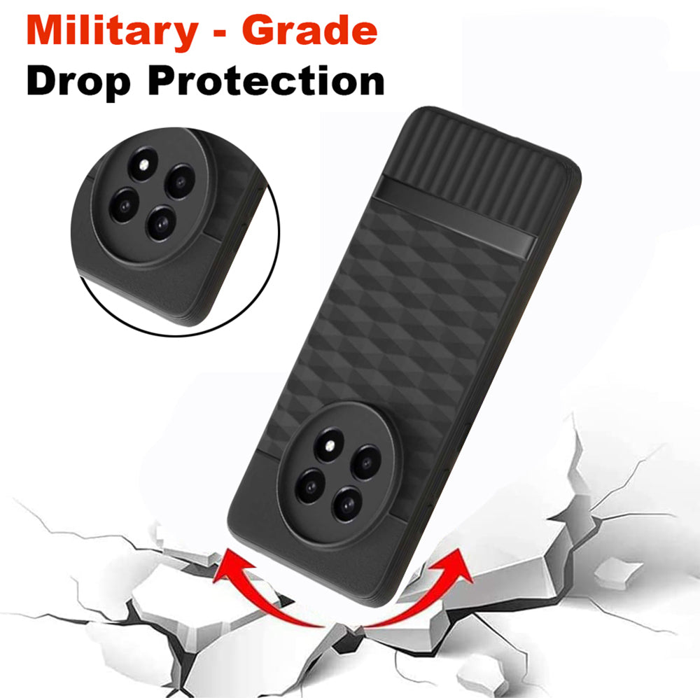 Shockproof Flexible Soft Silicone Back Cover for Realme 13 Pro 5G / 13 Pro Plus 5G