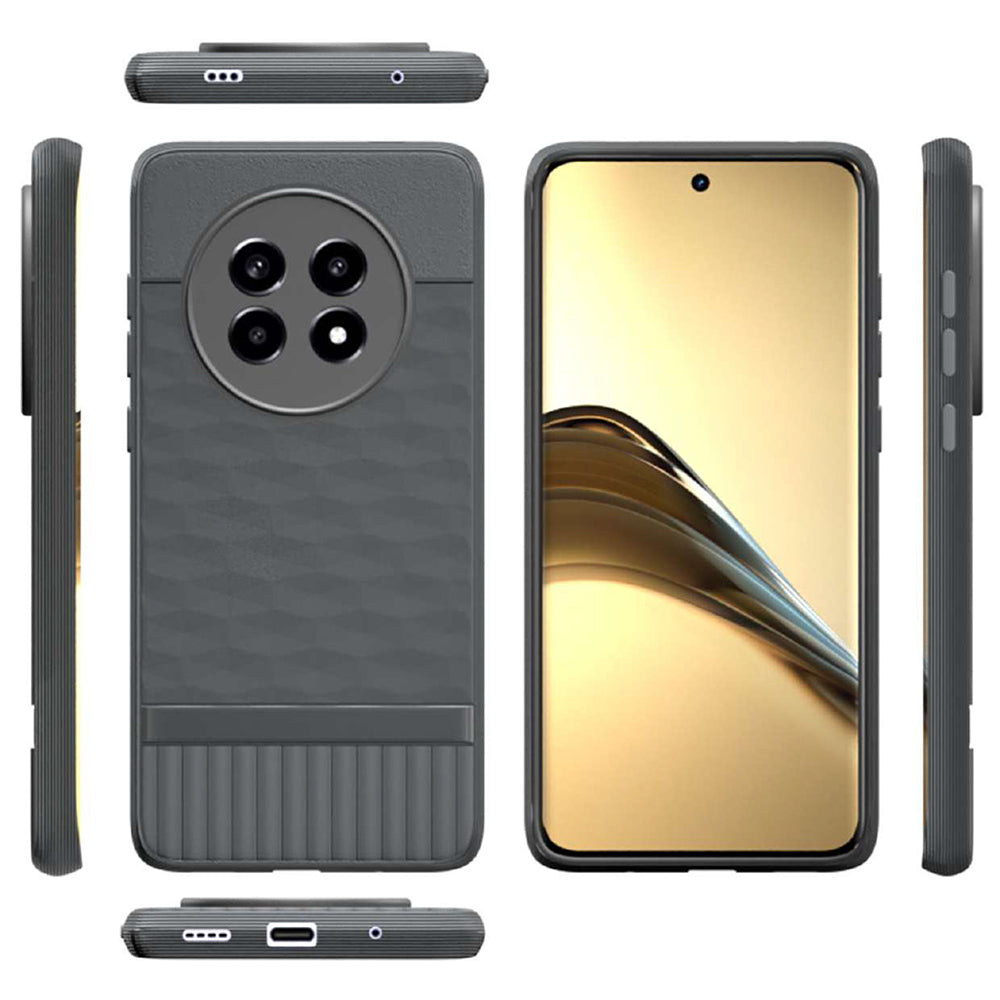 Shockproof Flexible Soft Silicone Back Cover for Realme 13 Pro 5G / 13 Pro Plus 5G