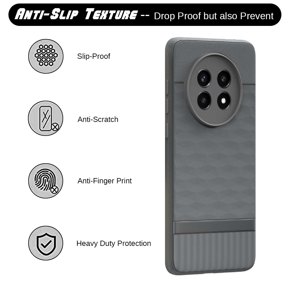 Shockproof Flexible Soft Silicone Back Cover for Realme 13 Pro 5G / 13 Pro Plus 5G