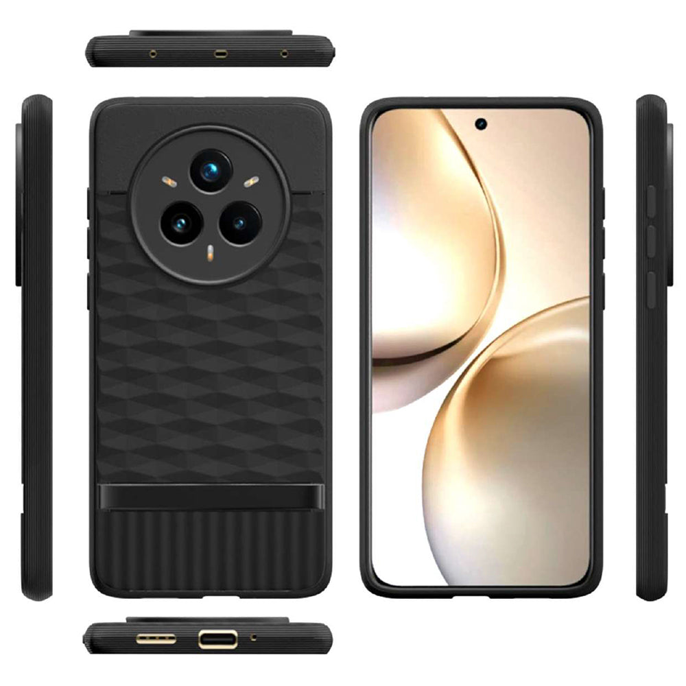 Shockproof Flexible Soft Silicone Back Cover for Realme 14 Pro Plus 5G