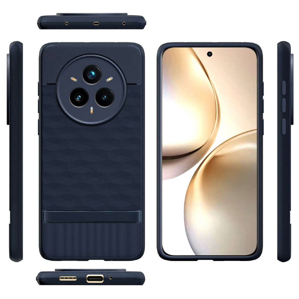 Shockproof Flexible Soft Silicone Back Cover for Realme 14 Pro Plus 5G