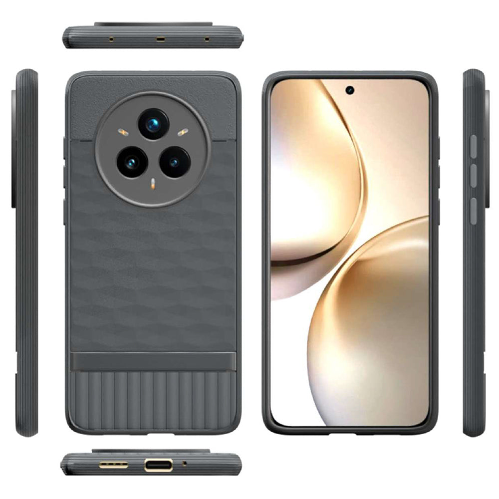 Shockproof Flexible Soft Silicone Back Cover for Realme 14 Pro Plus 5G