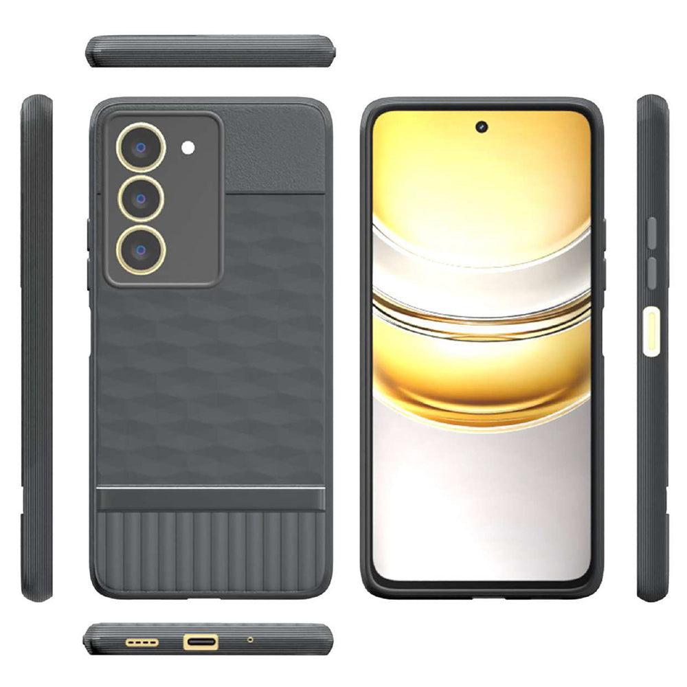 Shockproof Flexible Soft Silicone Back Cover for Realme 14x 5G / P3x 5G