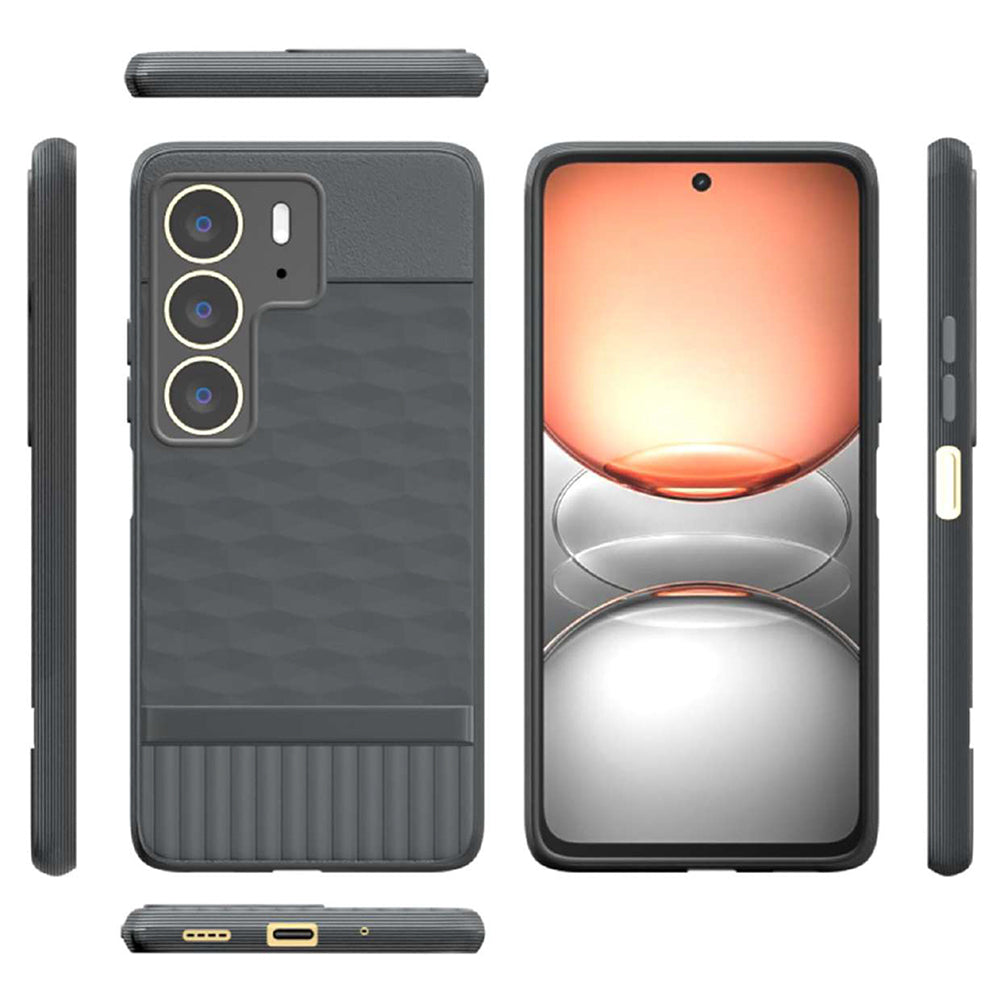 Shockproof Flexible Soft Silicone Back Cover for Realme C75 4G / C75 5G / C73 5G / Narzo 80 Lite 5G