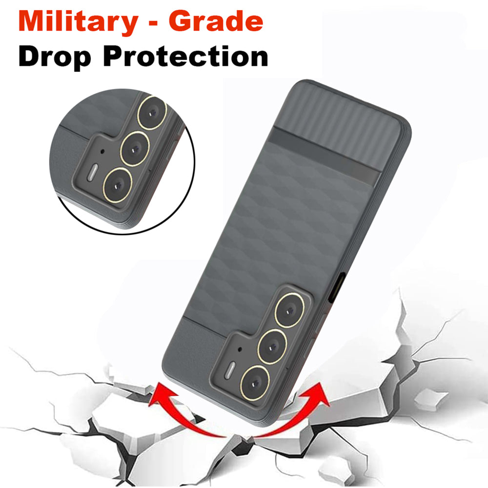 Shockproof Flexible Soft Silicone Back Cover for Realme C75 4G / C75 5G / C73 5G / Narzo 80 Lite 5G