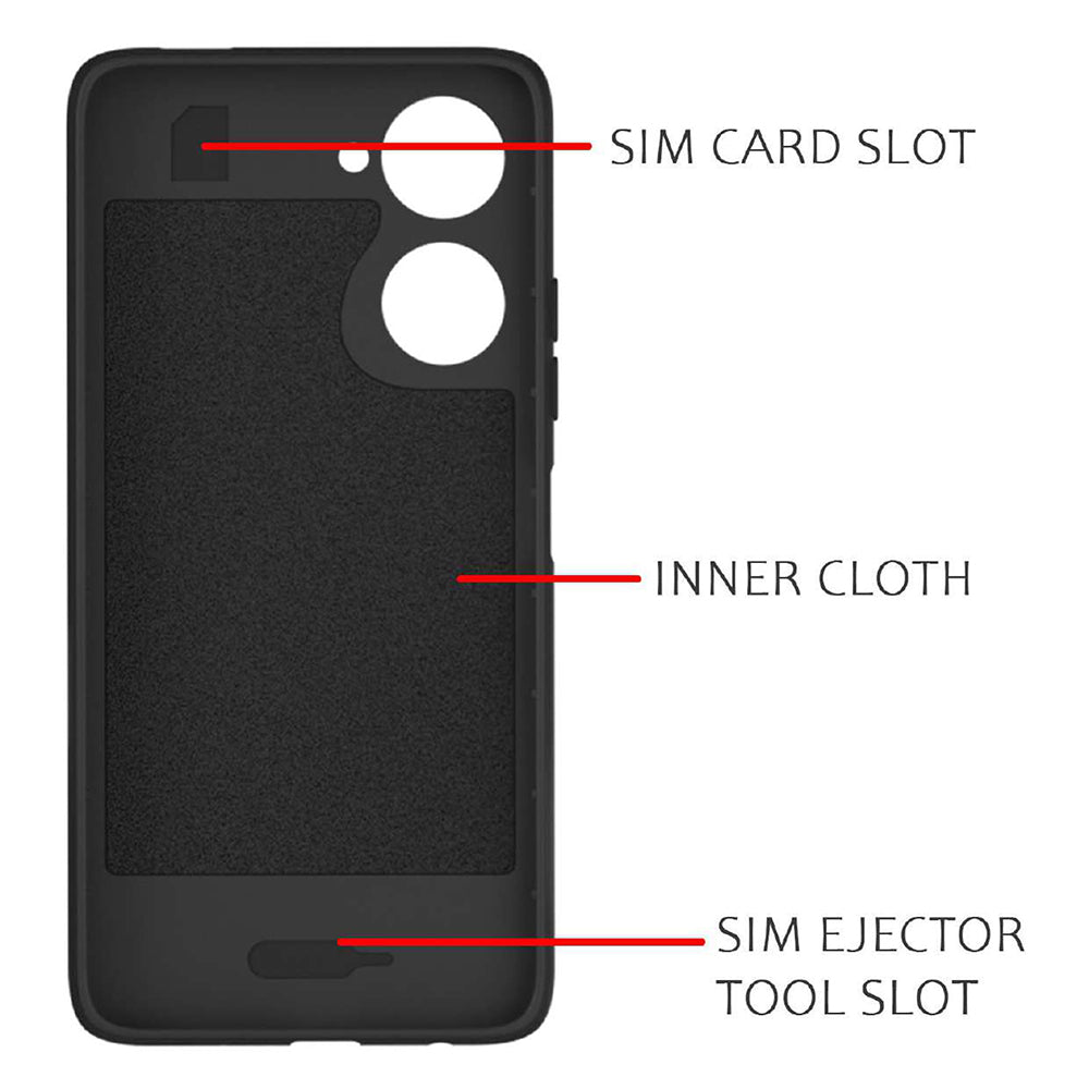 Liquid Silicone Caseology Case for Vivo T3x 5G