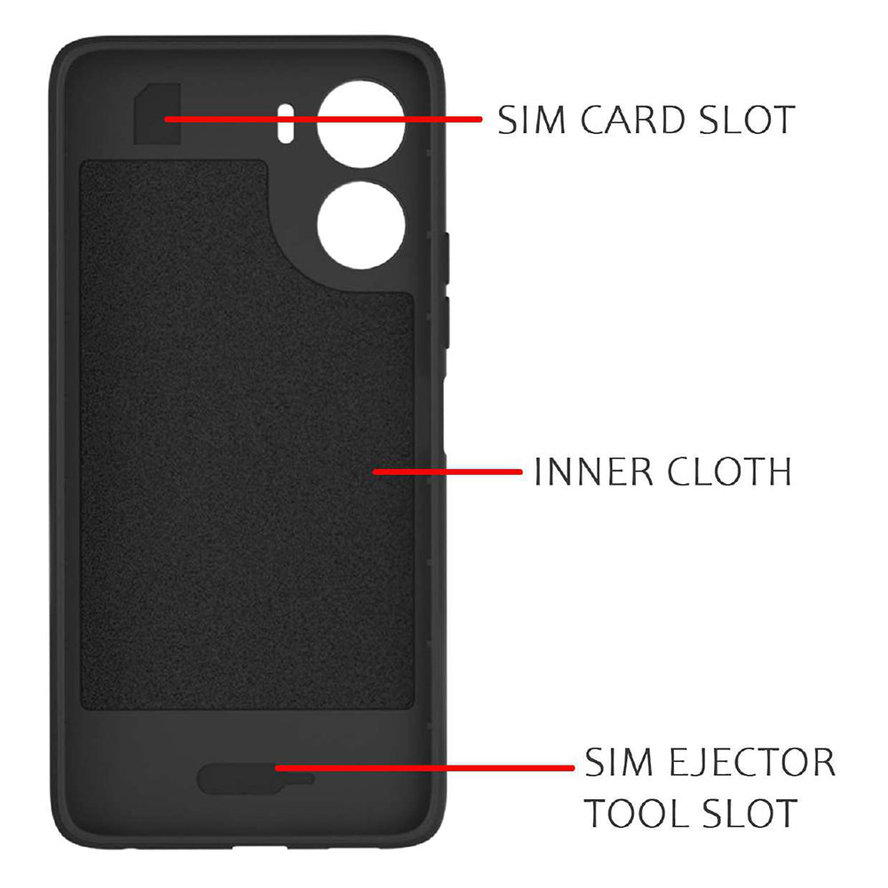 Liquid Silicone Caseology Case for Vivo Y16 4G / Y56 5G / T2x 5G