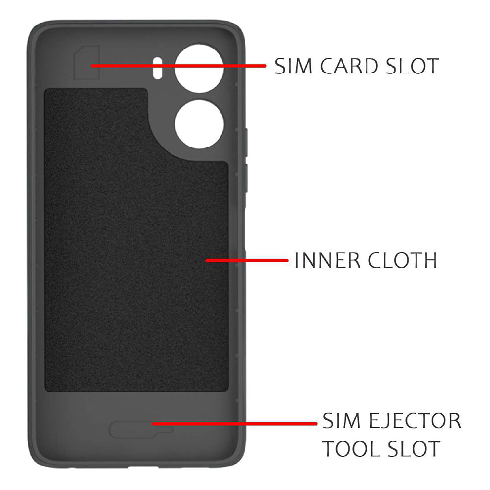 Liquid Silicone Caseology Case for Vivo Y16 4G / Y56 5G / T2x 5G