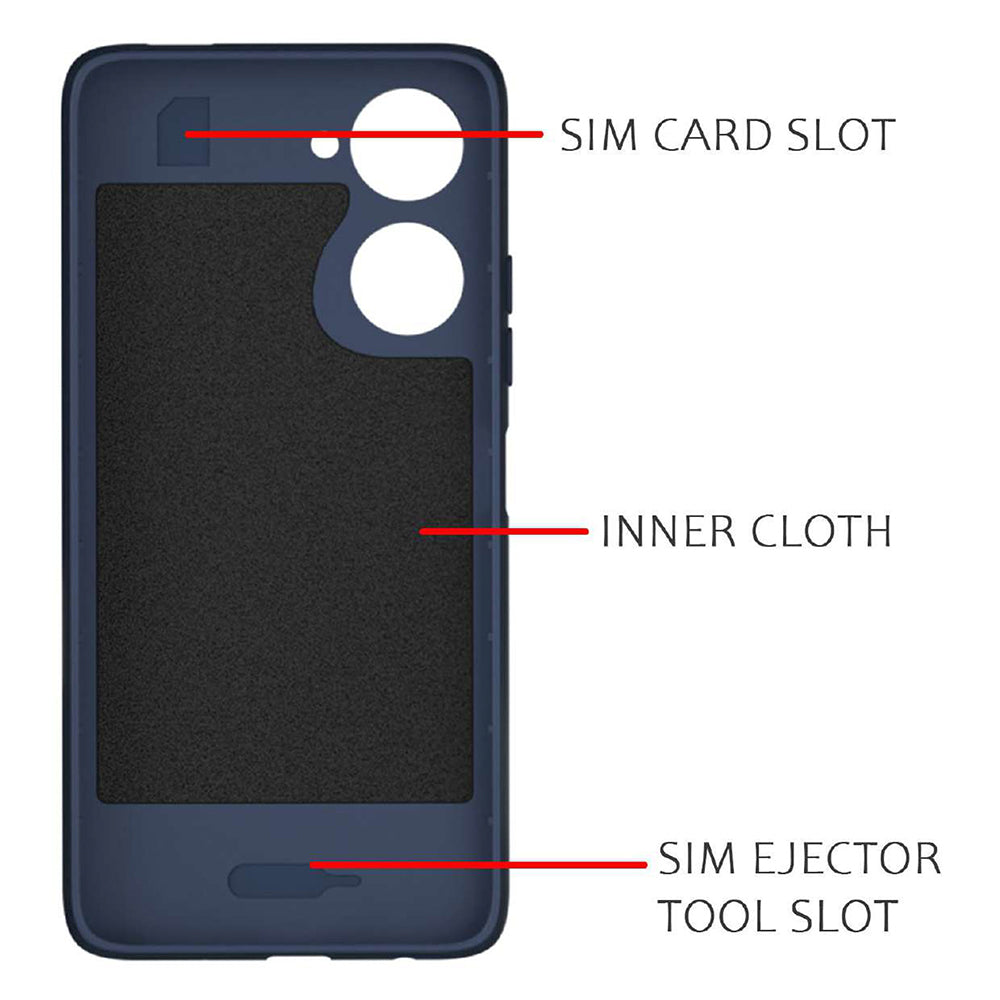 Liquid Silicone Caseology Case for Vivo Y18 4G / Y18e 4G / Y28s 5G / Y28e 5G / Y03 4G / T3 Lite 5G / Z9 Lite 5G