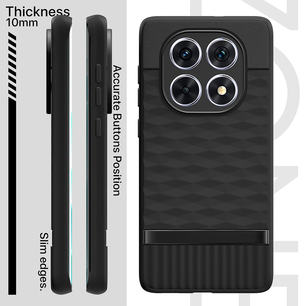 Shockproof Flexible Soft Silicone Back Cover for Poco X7 5G
