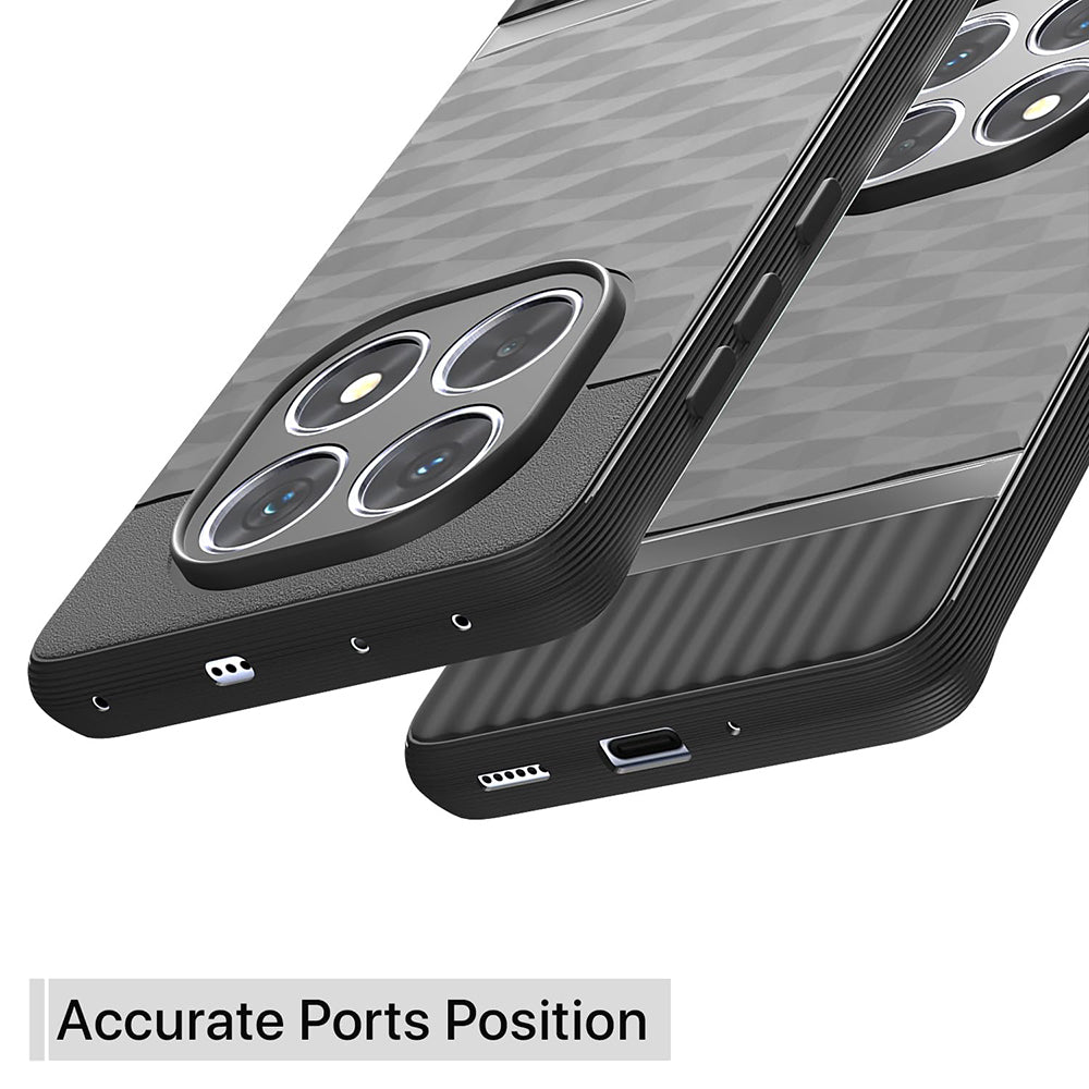 Shockproof Flexible Soft Silicone Back Cover for Poco X7 5G