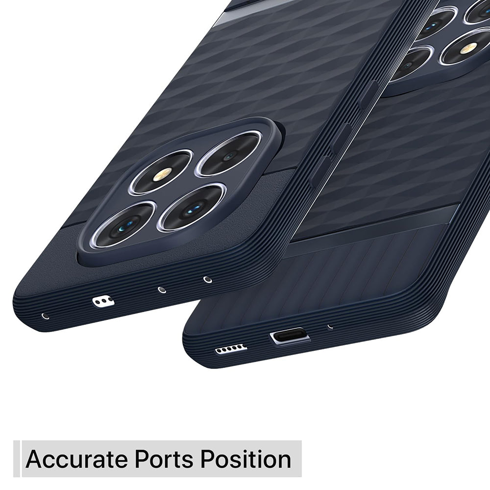 Shockproof Flexible Soft Silicone Back Cover for Poco X7 5G