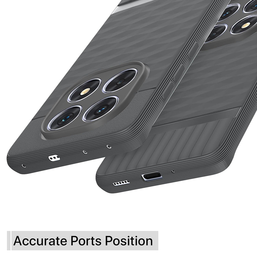 Shockproof Flexible Soft Silicone Back Cover for Poco X7 5G