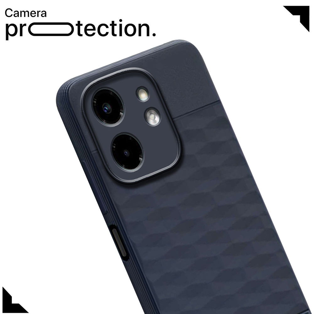 Shockproof Flexible Soft Silicone Back Cover for Infinix Smart 9 HD 4G