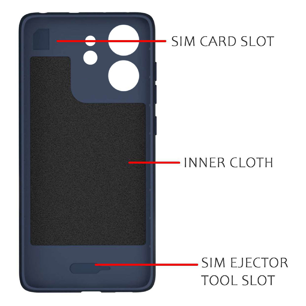 Shockproof Flexible Soft Silicone Back Cover for Infinix Smart 9 HD 4G