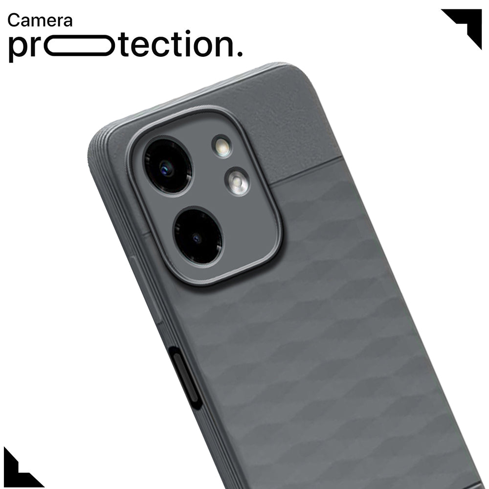 Shockproof Flexible Soft Silicone Back Cover for Infinix Smart 9 HD 4G