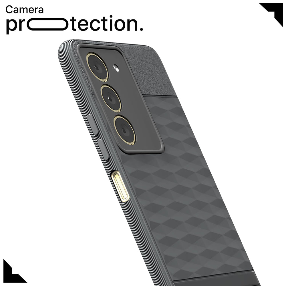 Shockproof Flexible Soft Silicone Back Cover for Realme P3x 5G / 14x 5G