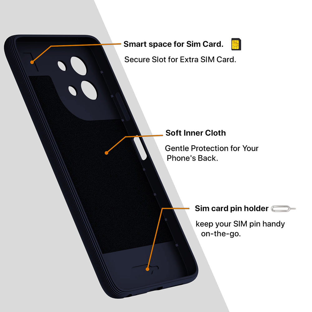 Liquid Silicone Caseology Case for Vivo Y38 5G / Y58 5G