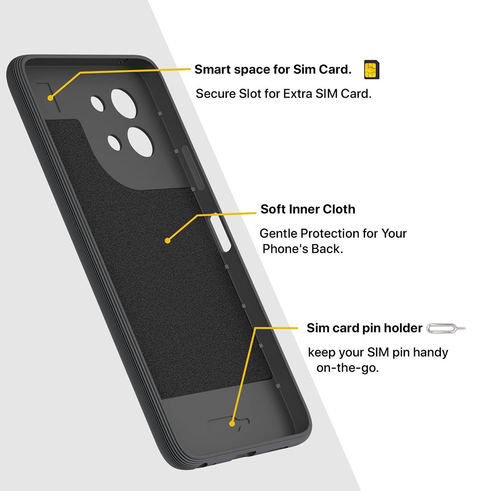 Liquid Silicone Caseology Case for Vivo Y38 5G / Y58 5G