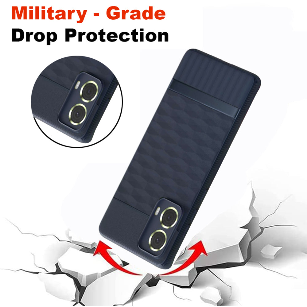 Shockproof Flexible Soft Silicone Back Cover for Motorola Moto G85 5G