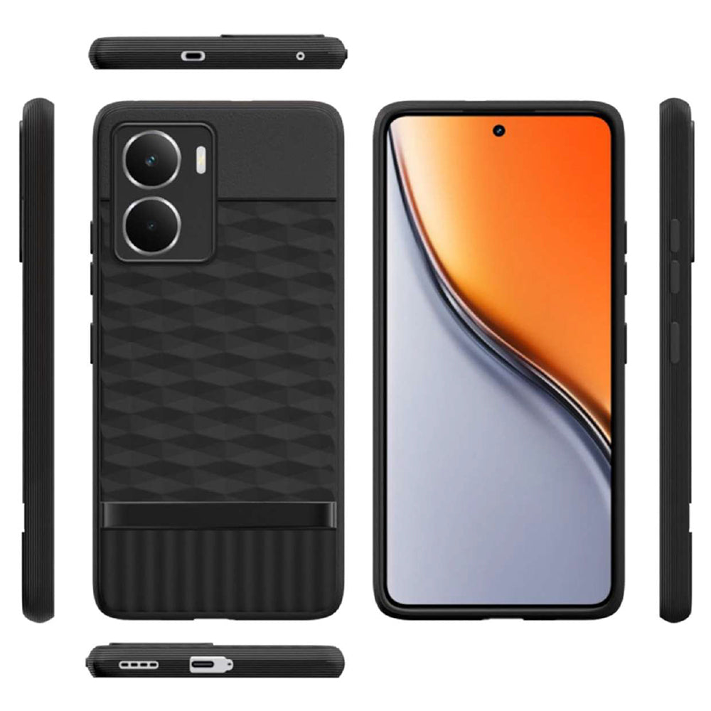 Shockproof Flexible Soft Silicone Back Cover for Realme P3 5G