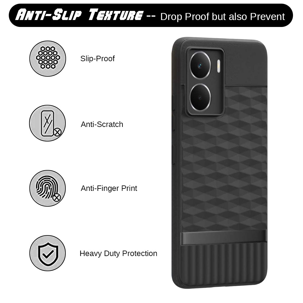 Shockproof Flexible Soft Silicone Back Cover for Realme P3 5G