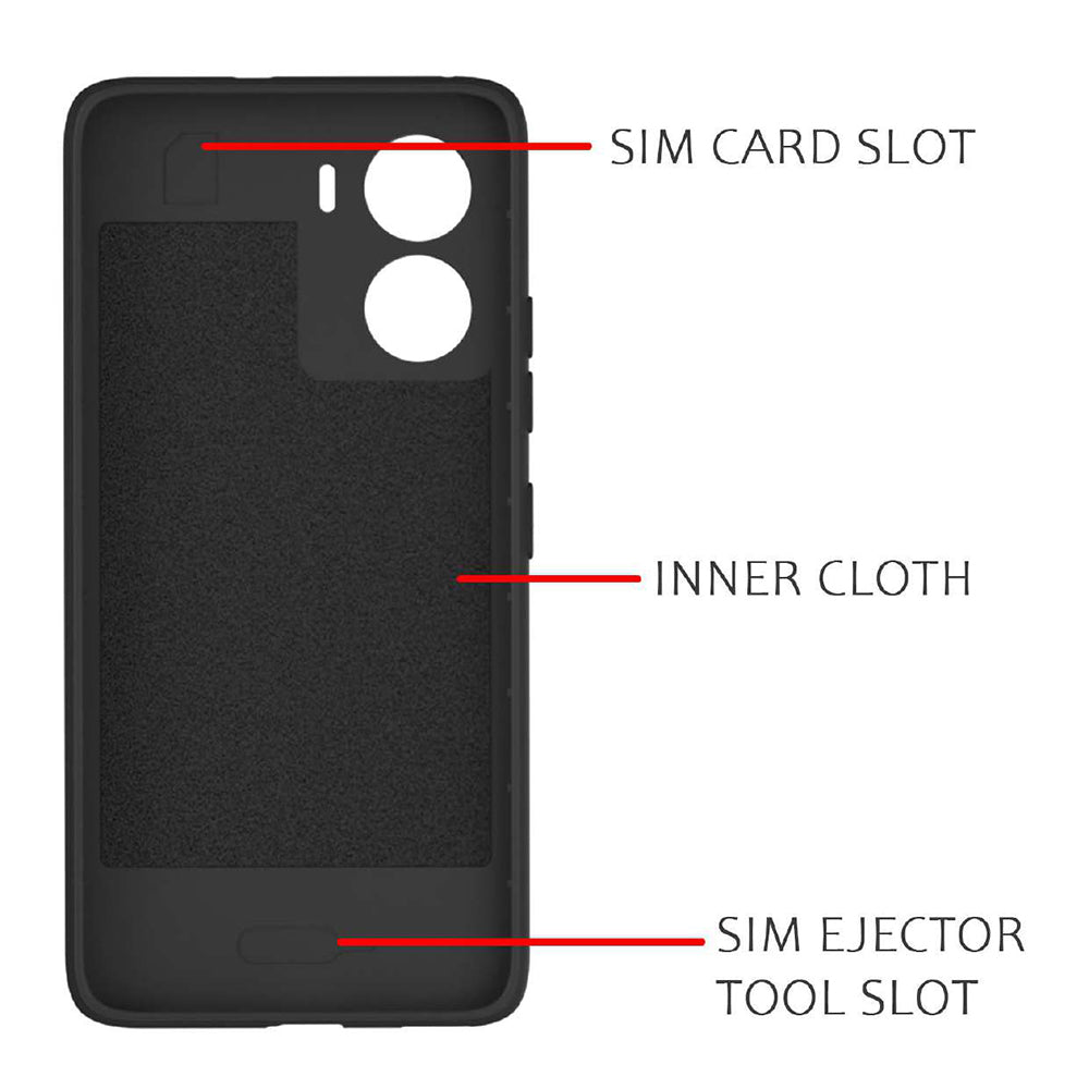 Shockproof Flexible Soft Silicone Back Cover for Realme P3 5G
