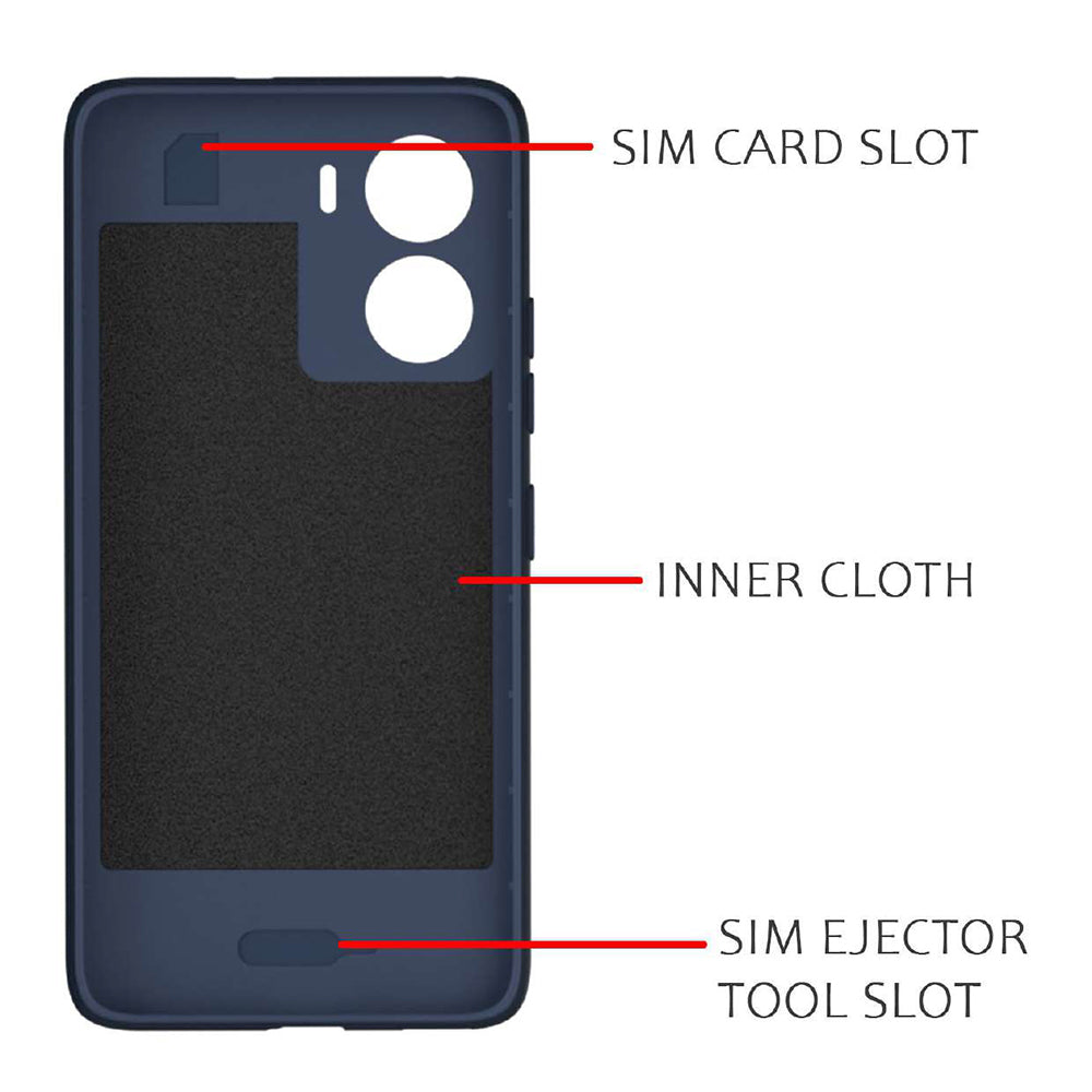 Shockproof Flexible Soft Silicone Back Cover for Realme P3 5G
