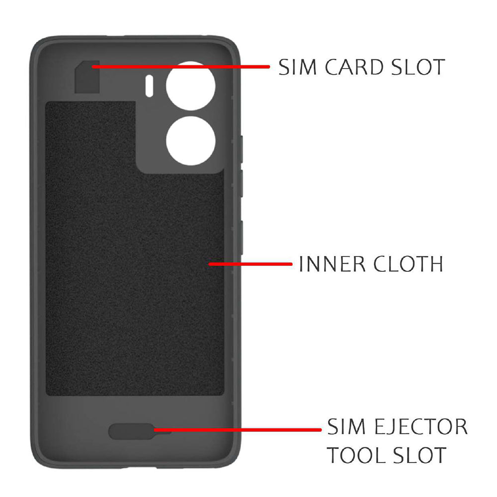 Shockproof Flexible Soft Silicone Back Cover for Realme P3 5G