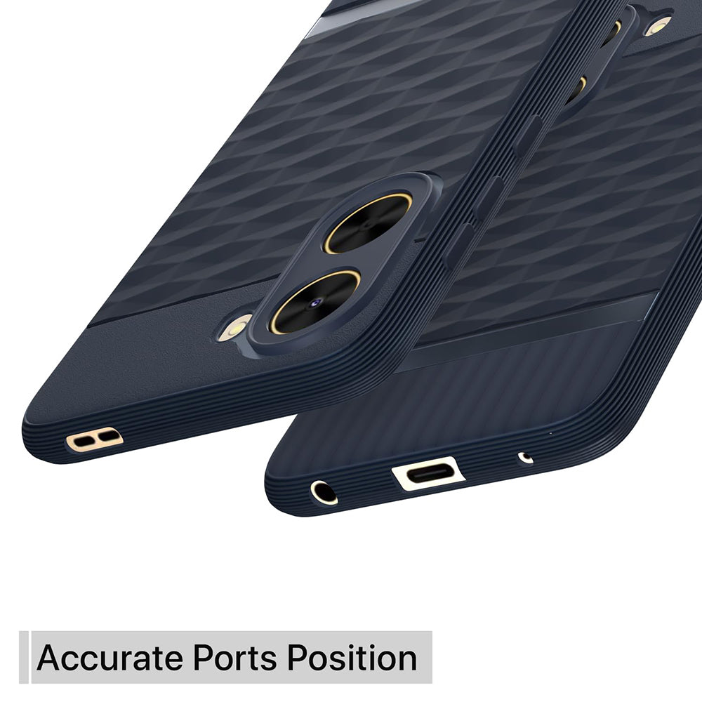 Shockproof Flexible Soft Silicone Back Cover for Poco C71 4G / Mi Redmi A5 4G