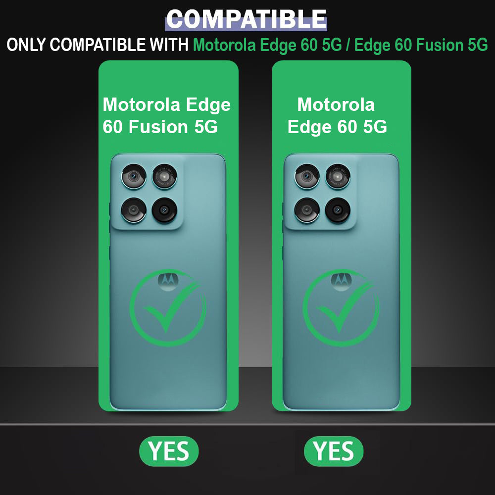 Shockproof Flexible Soft Silicone Back Cover for Motorola Moto Edge 60 5G / Edge 60 Fusion 5G