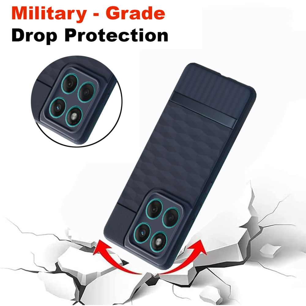 Shockproof Flexible Soft Silicone Back Cover for Motorola Moto Edge 60 5G / Edge 60 Fusion 5G