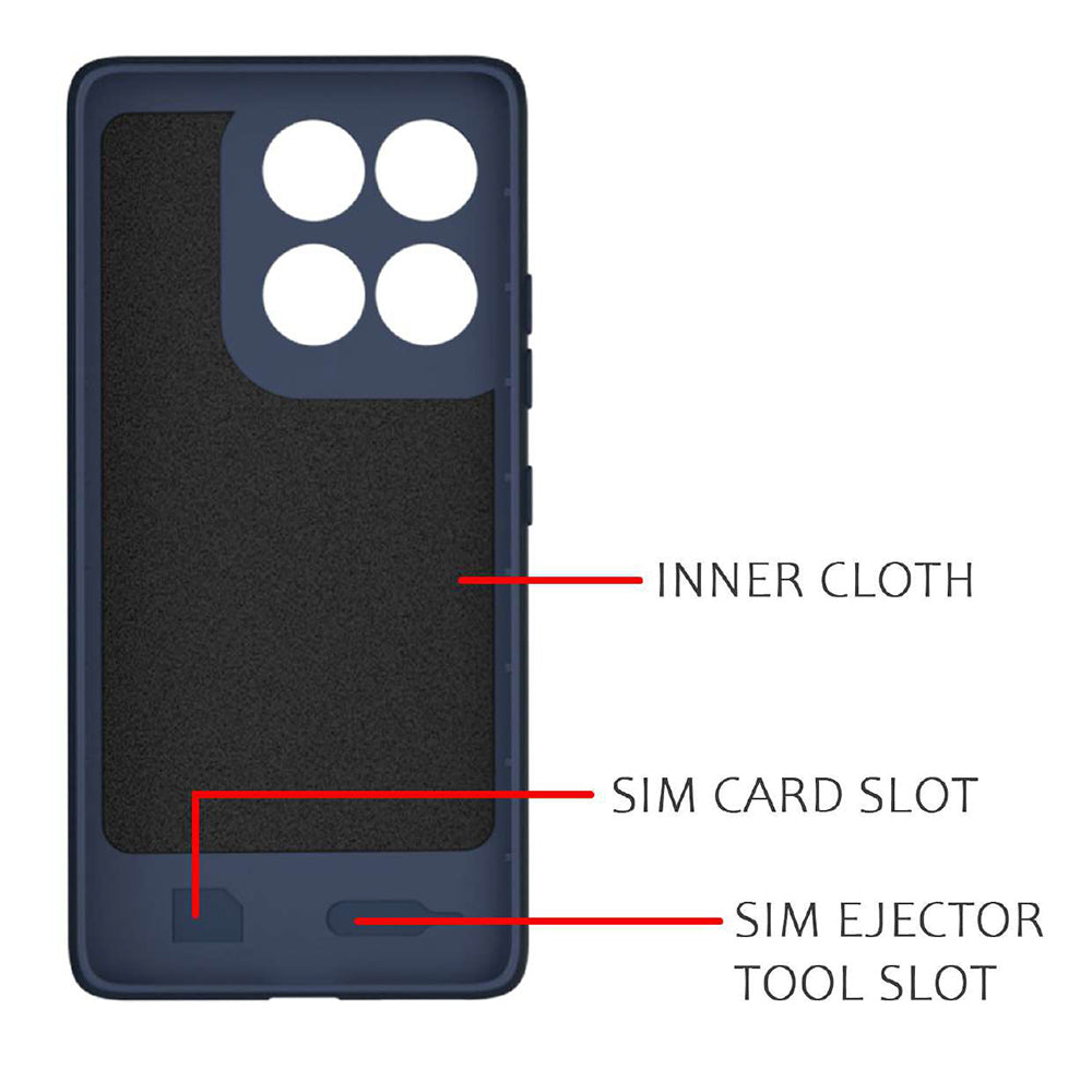 Shockproof Flexible Soft Silicone Back Cover for Motorola Moto Edge 60 5G / Edge 60 Fusion 5G