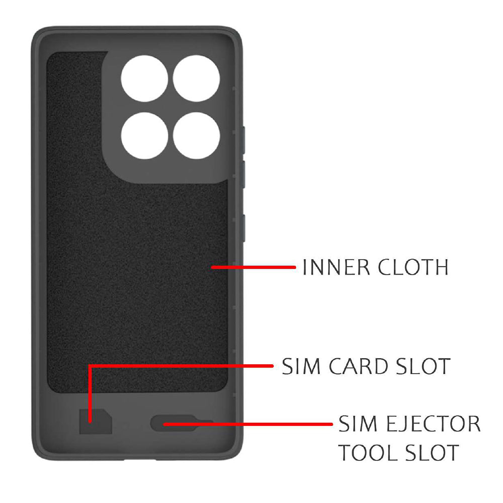 Shockproof Flexible Soft Silicone Back Cover for Motorola Moto Edge 60 5G / Edge 60 Fusion 5G