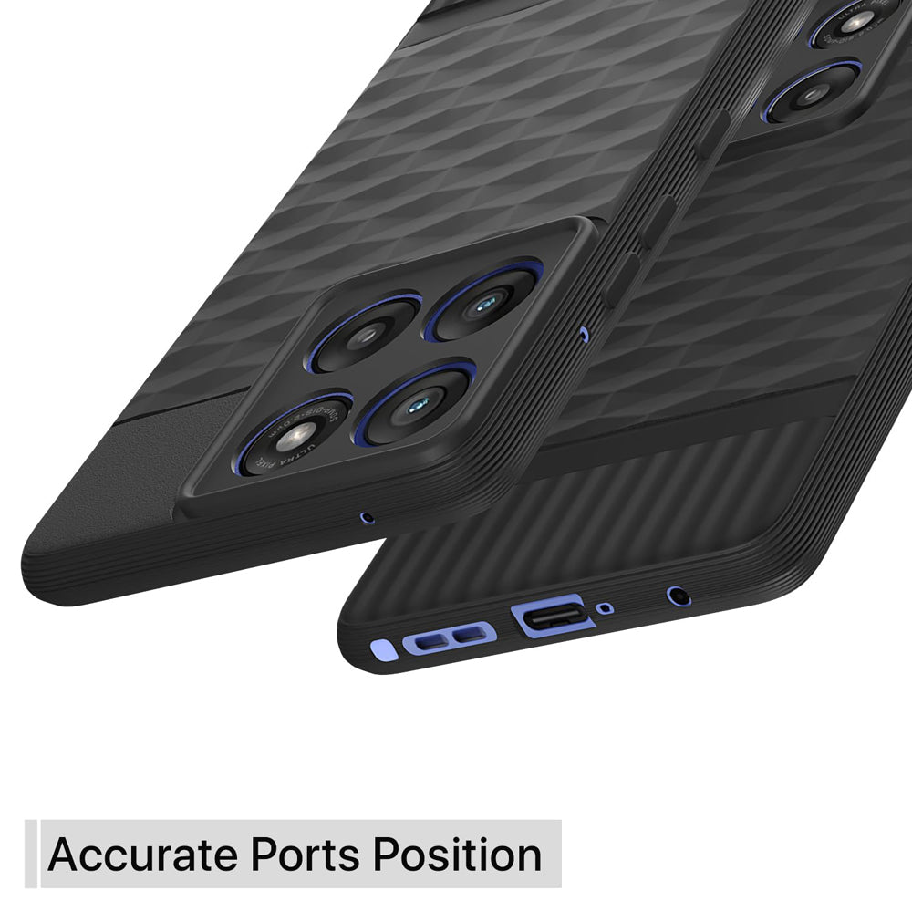 Shockproof Flexible Soft Silicone Back Cover for Motorola Edge 60 Stylus 5G