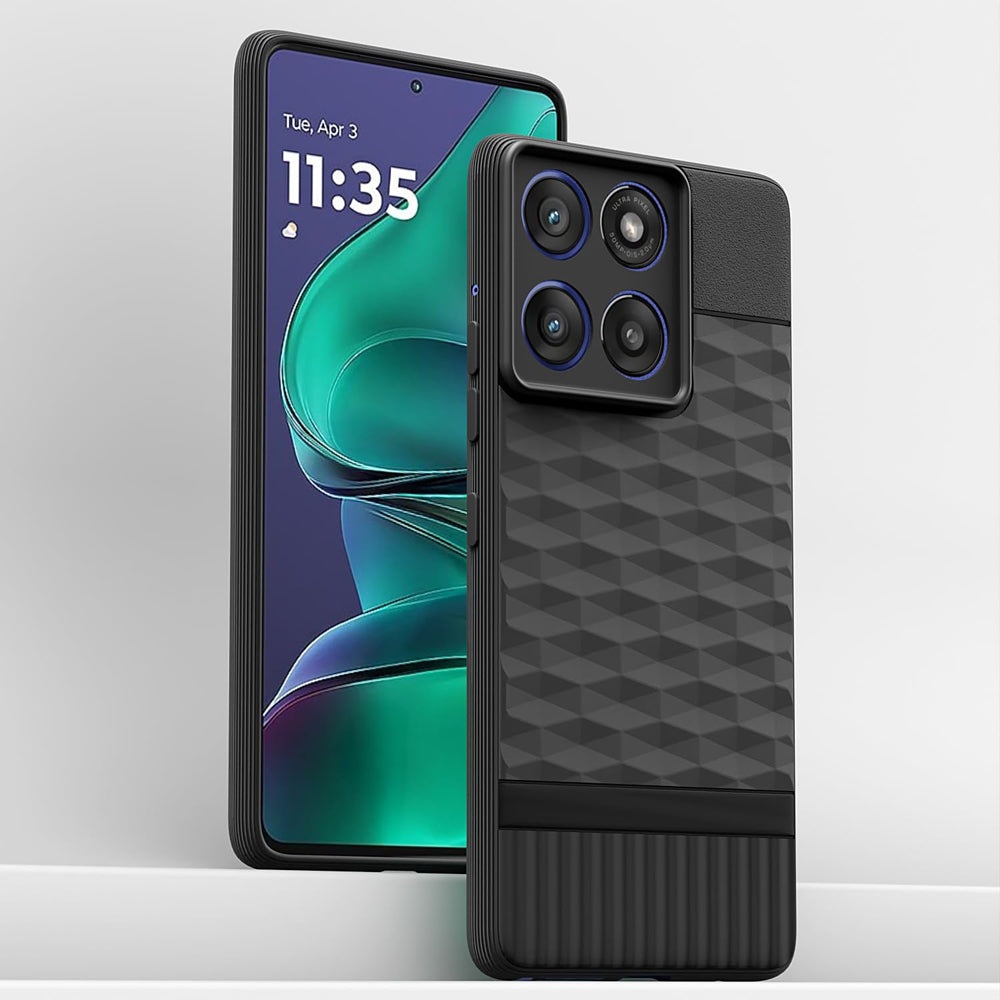 Shockproof Flexible Soft Silicone Back Cover for Motorola Edge 60 Stylus 5G