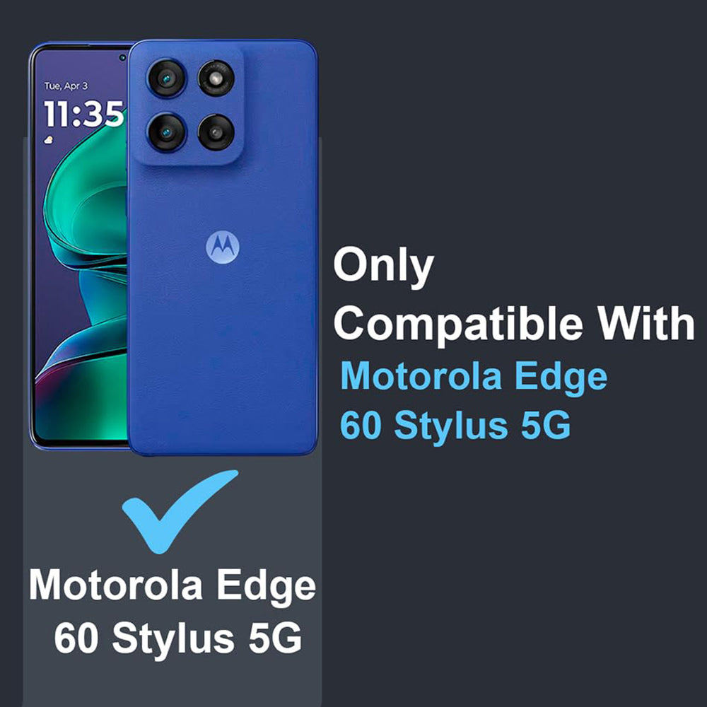 Shockproof Flexible Soft Silicone Back Cover for Motorola Edge 60 Stylus 5G