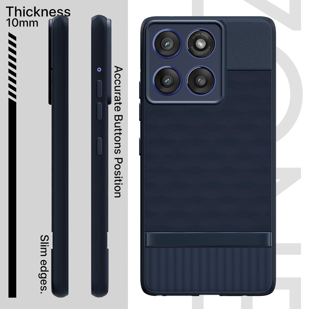Shockproof Flexible Soft Silicone Back Cover for Motorola Edge 60 Stylus 5G