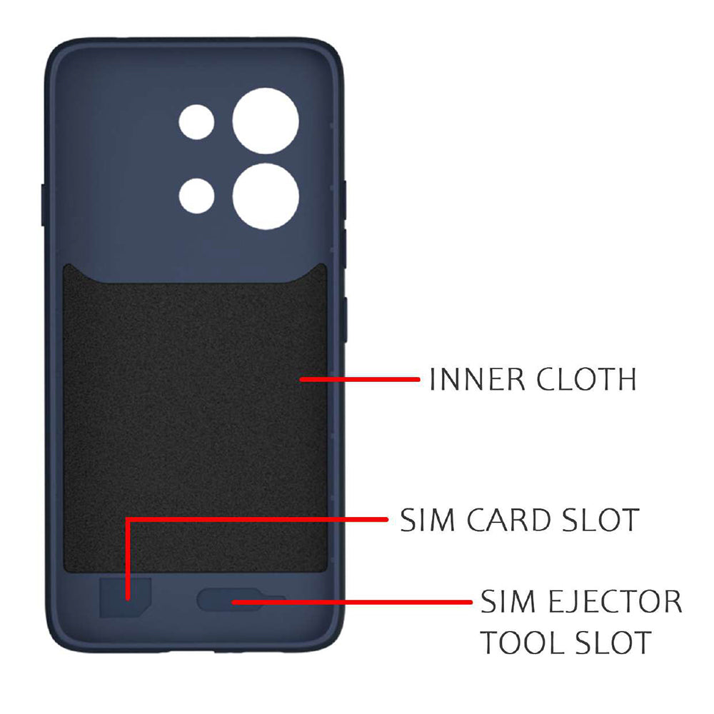 Shockproof Flexible Soft Silicone Back Cover for OnePlus 13s 5G / 13T 5G