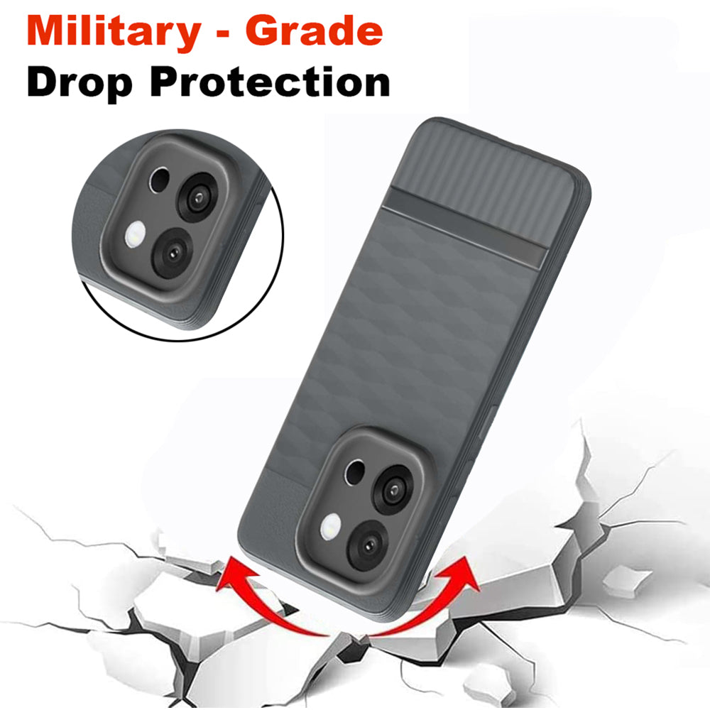 Shockproof Flexible Soft Silicone Back Cover for OnePlus 13s 5G / 13T 5G