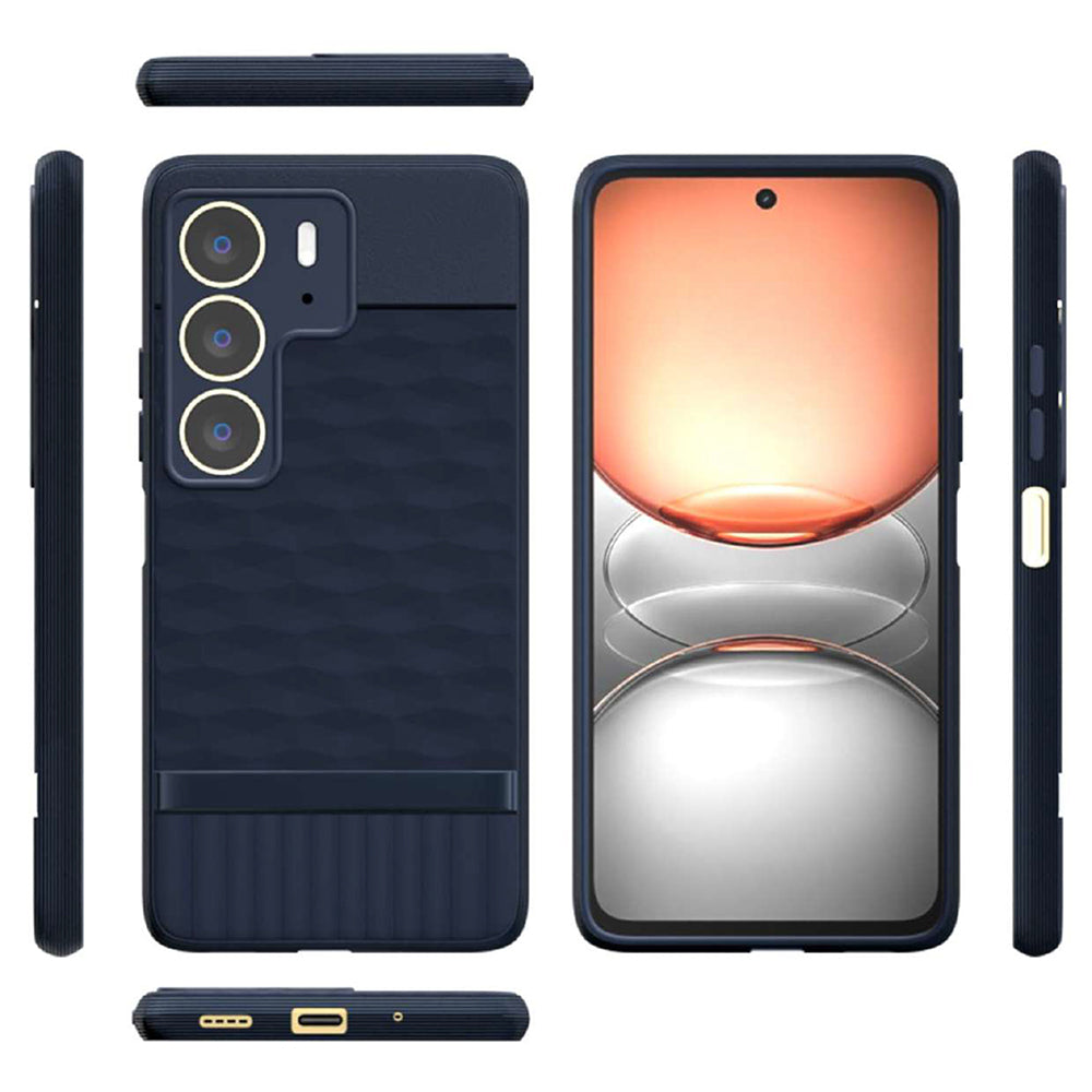 Shockproof Flexible Soft Silicone Back Cover for Realme C73 5G / C75 4G / C75 5G / Narzo 80 Lite 5G