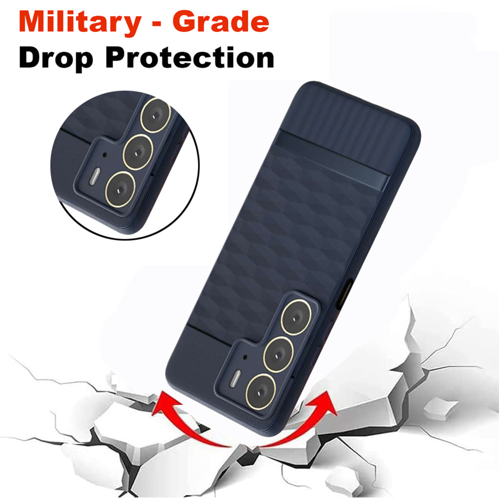 Shockproof Flexible Soft Silicone Back Cover for Realme C73 5G / C75 4G / C75 5G / Narzo 80 Lite 5G