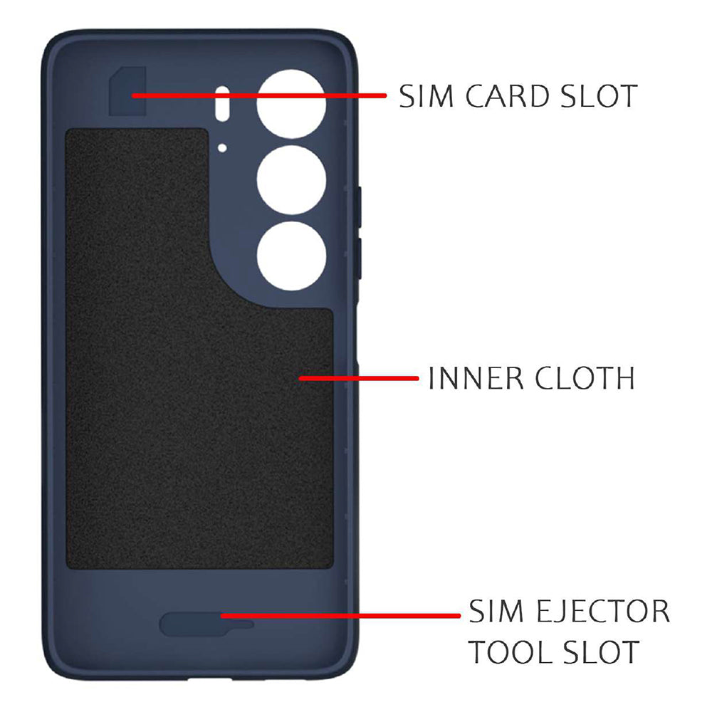 Shockproof Flexible Soft Silicone Back Cover for Realme C73 5G / C75 4G / C75 5G / Narzo 80 Lite 5G