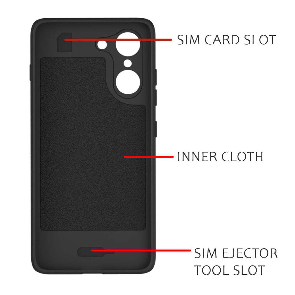 Shockproof Flexible Soft Silicone Back Cover for OnePlus Nord CE5 5G