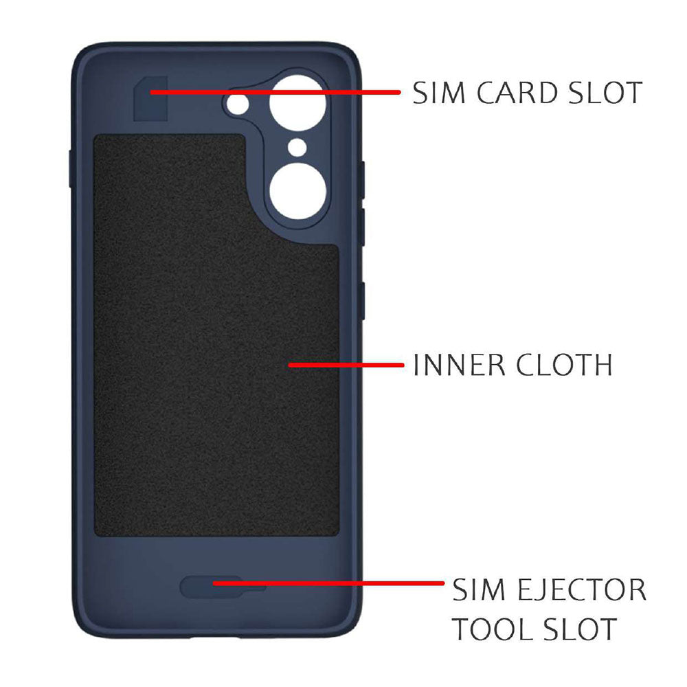 Shockproof Flexible Soft Silicone Back Cover for OnePlus Nord CE5 5G