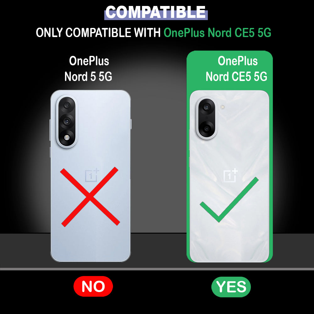 Shockproof Flexible Soft Silicone Back Cover for OnePlus Nord CE5 5G