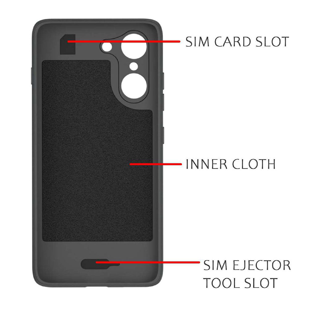 Shockproof Flexible Soft Silicone Back Cover for OnePlus Nord CE5 5G
