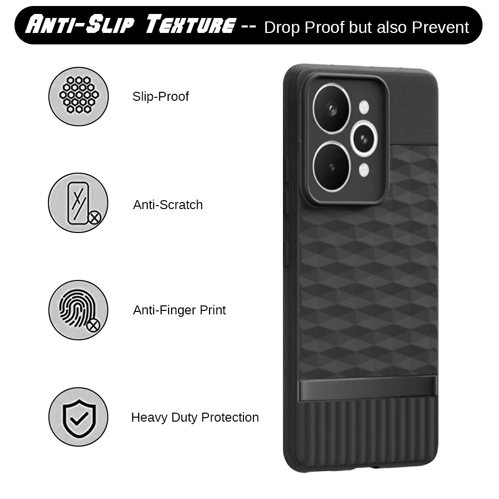 Shockproof Flexible Soft Silicone Back Cover for Realme 15 5G / 15 Pro 5G