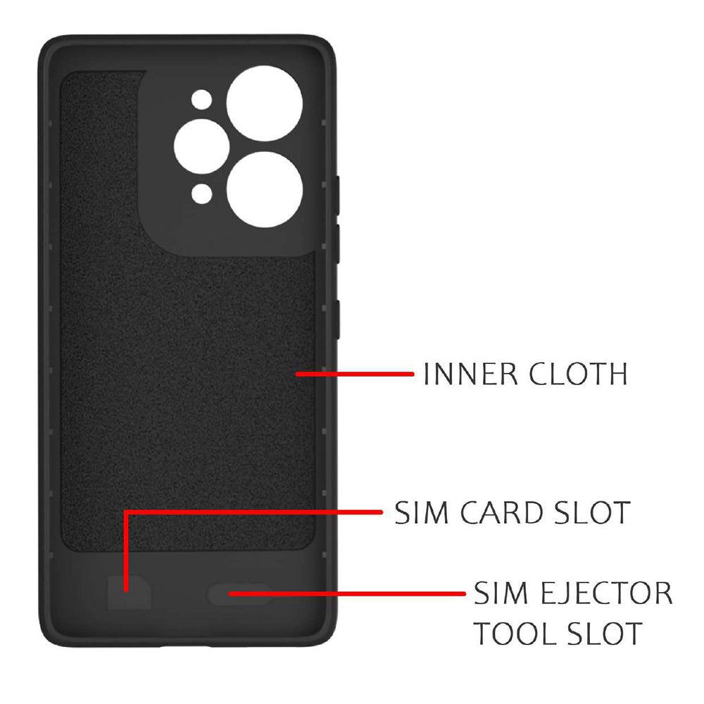 Shockproof Flexible Soft Silicone Back Cover for Realme 15 5G / 15 Pro 5G